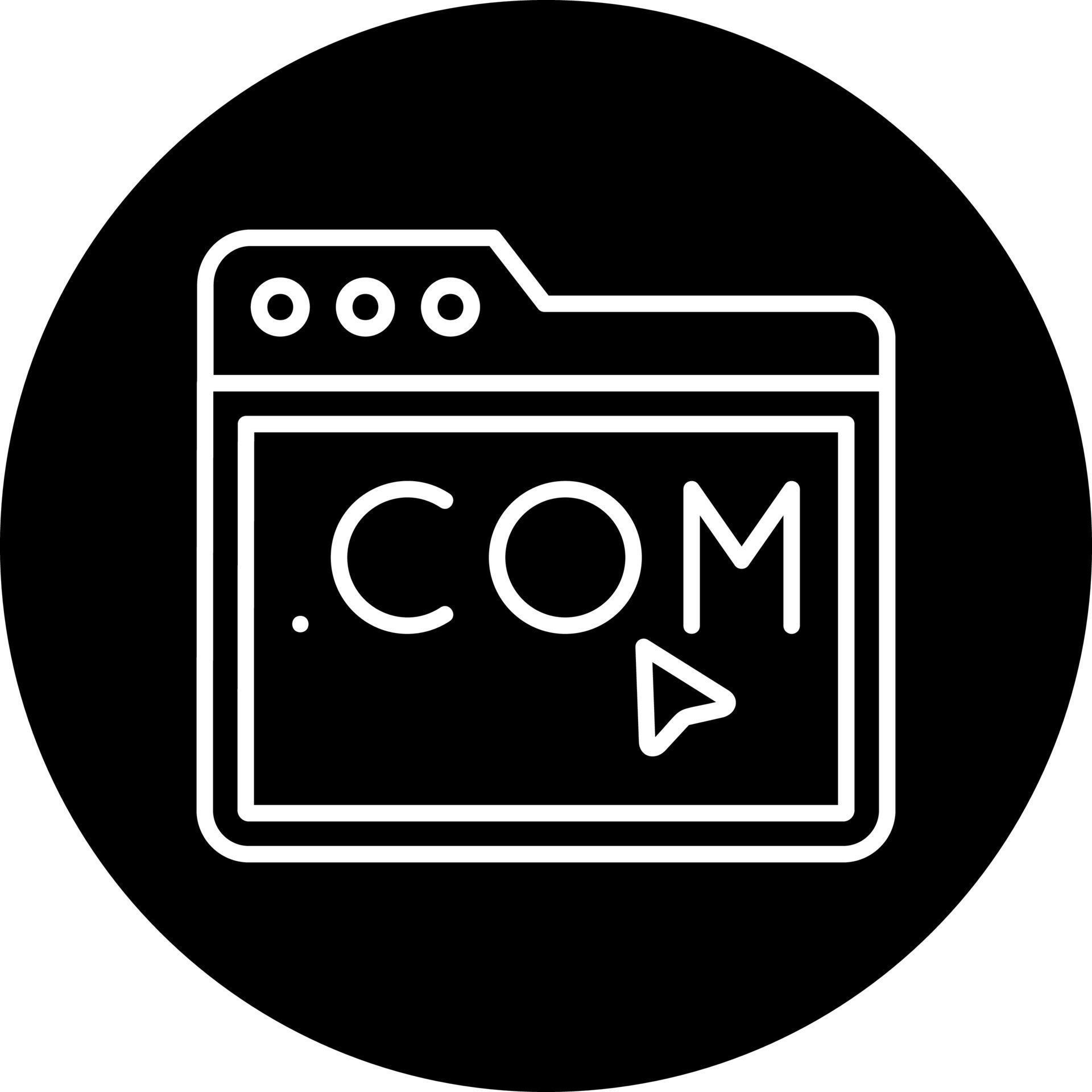 Domain Vector Icon 20607243 Vector Art at Vecteezy
