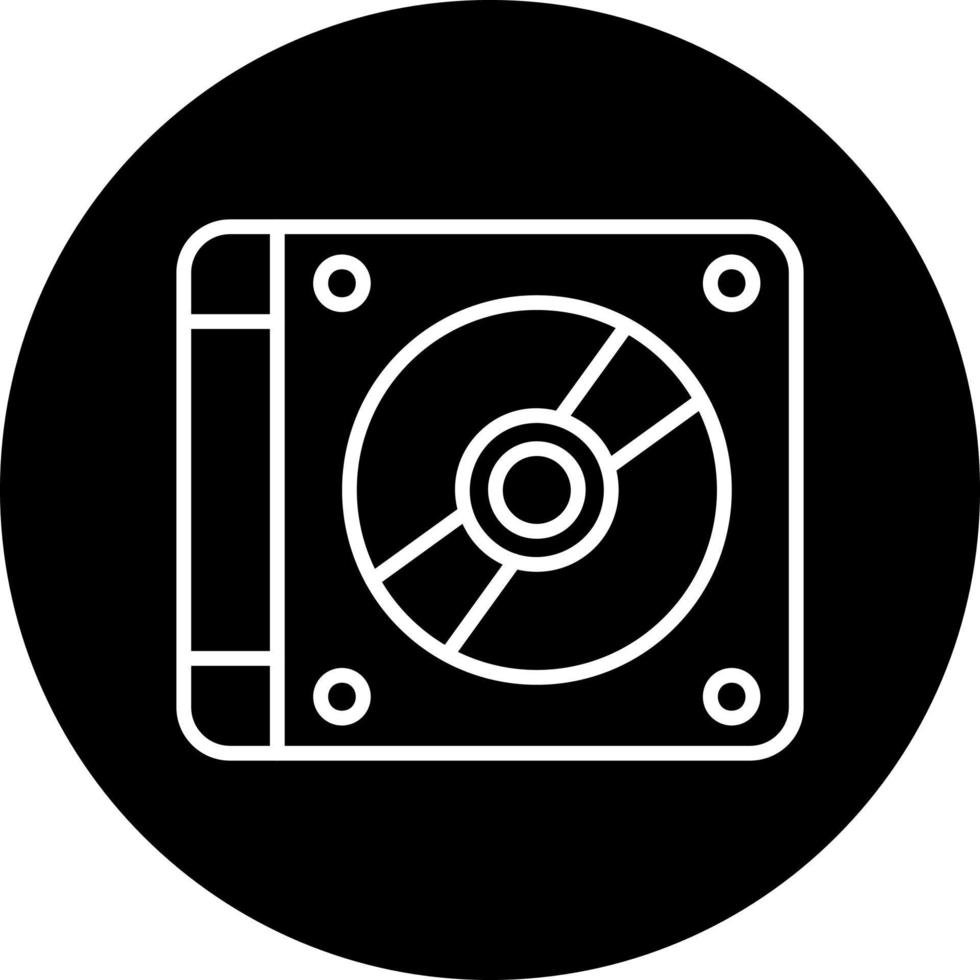 Compact Disk Vector Icon