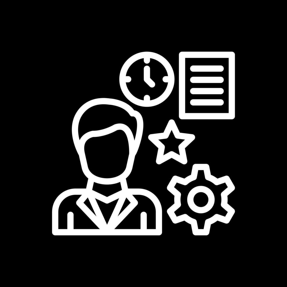Product Manager Vector Icon Design