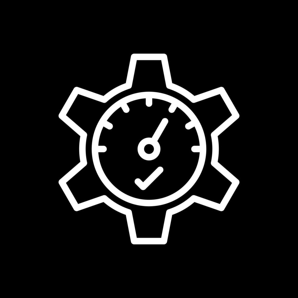 Constant Development Pace Vector Icon Design