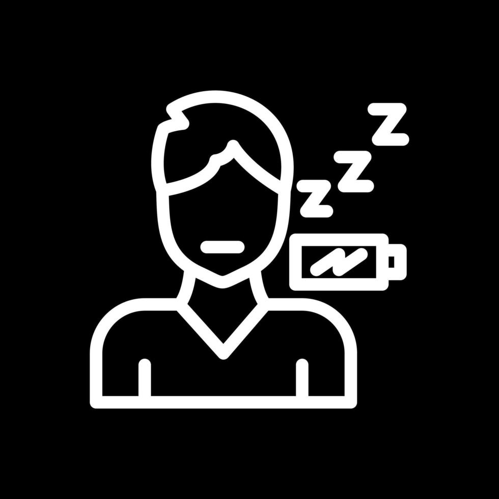 Fatigue Vector Icon Design