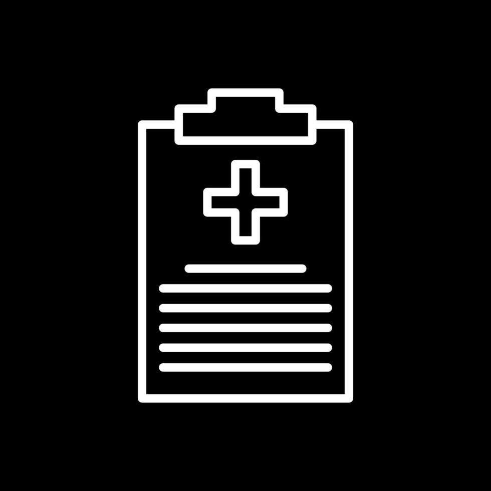 Medical Report Vector Icon Design