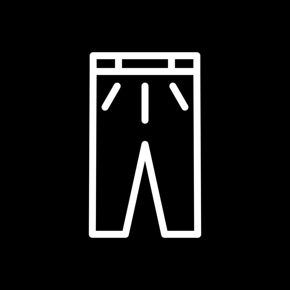 Pants Vector Icon Design