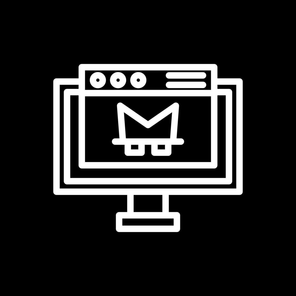 Online Robbery Vector Icon Design