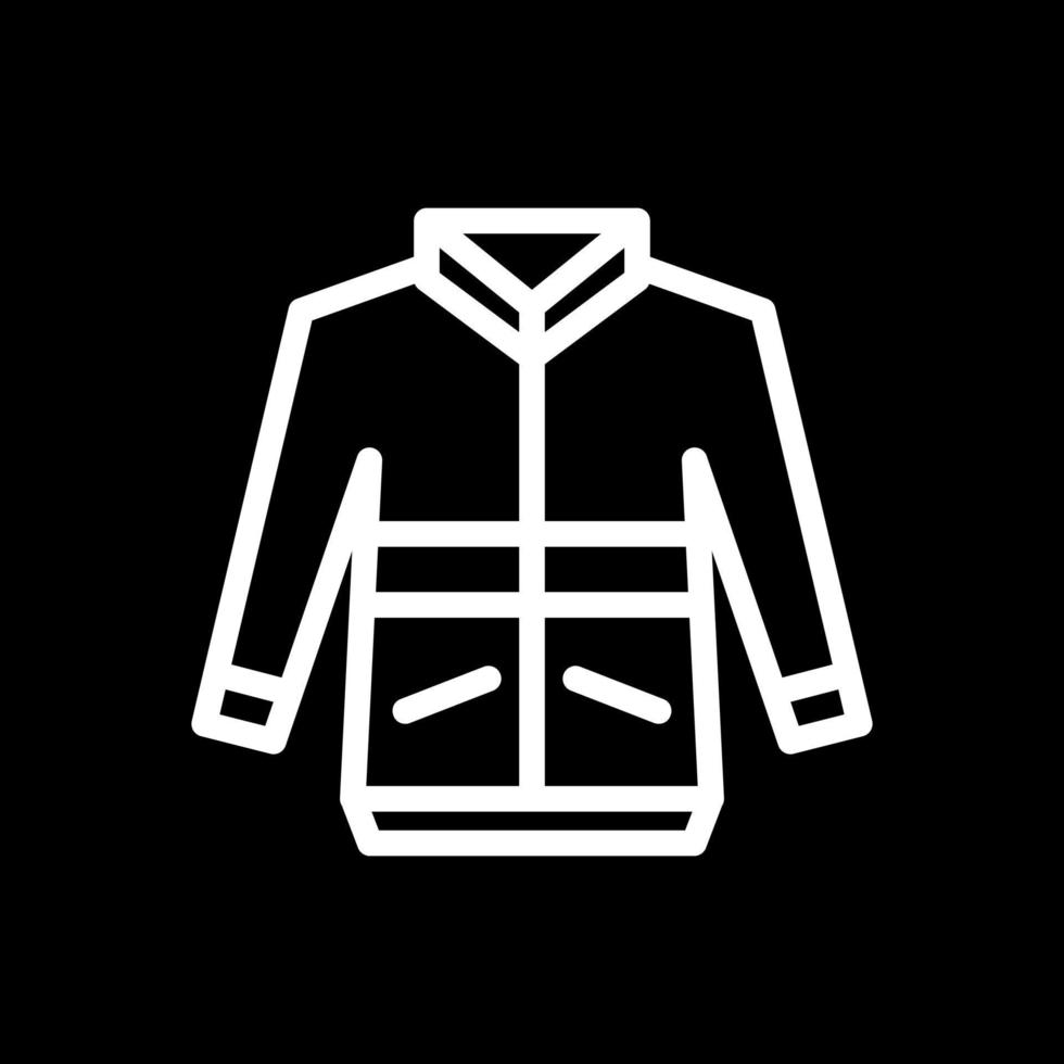 diseño de icono de vector de chaqueta