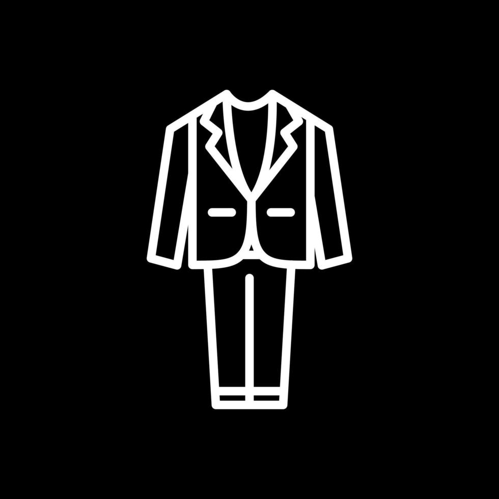 Wedding Men Suit Vector Icon Design