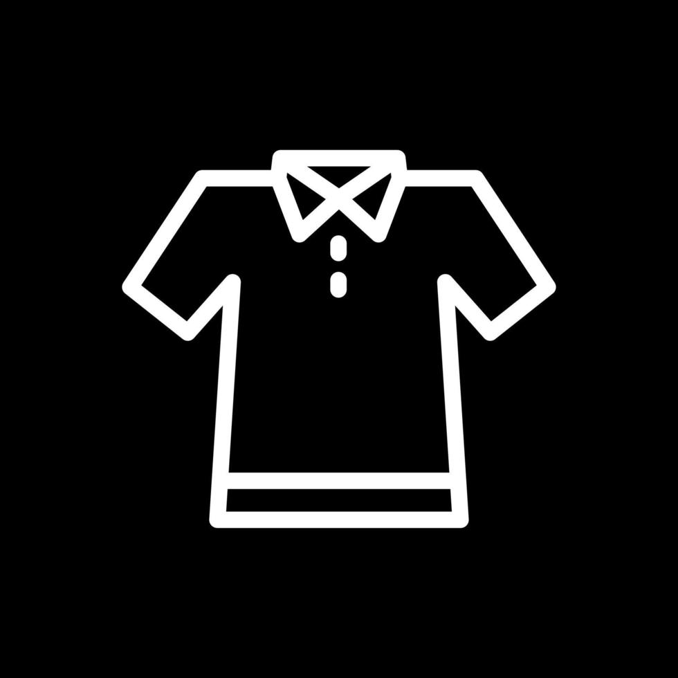 diseño de icono de vector de camisa de polo