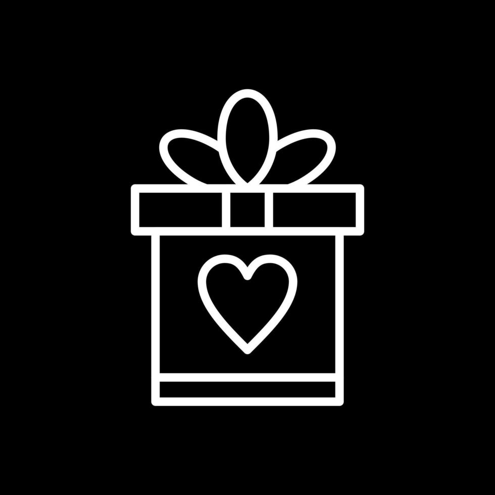 Wedding Gift Vector Icon Design