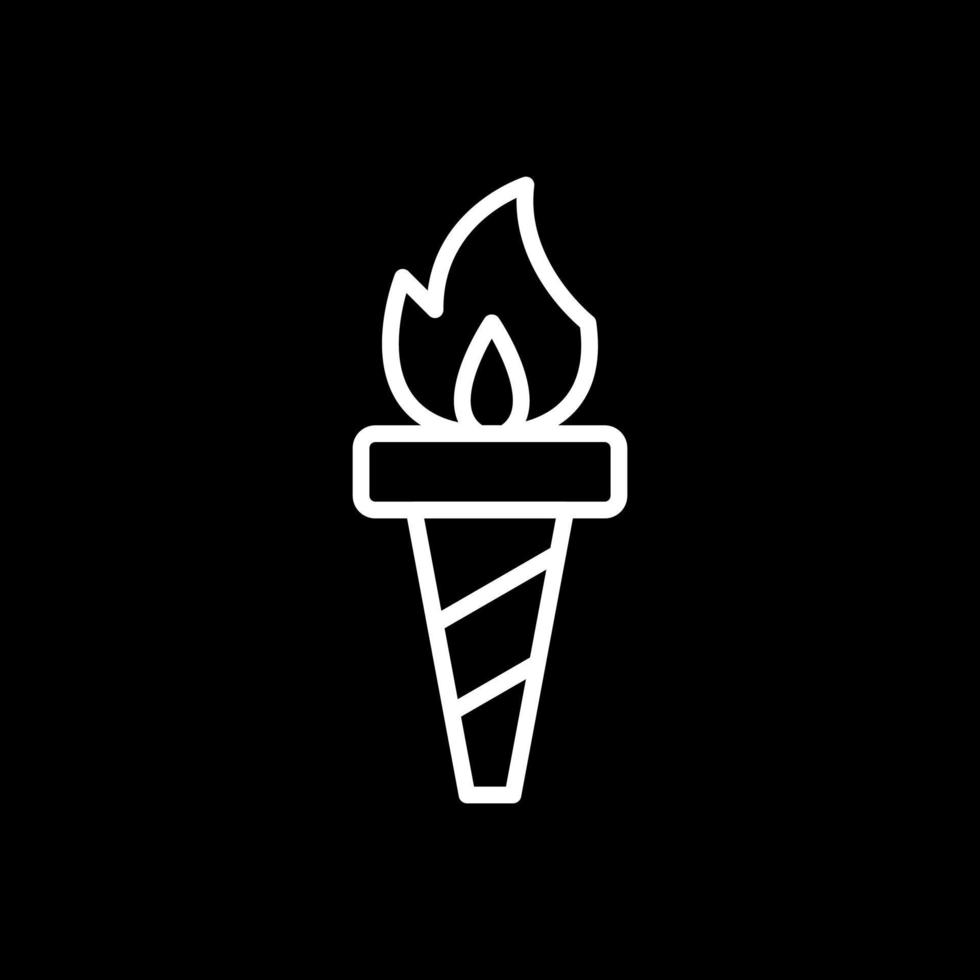 Fire Torch Vector Icon Design 20608447 Vector Art at Vecteezy