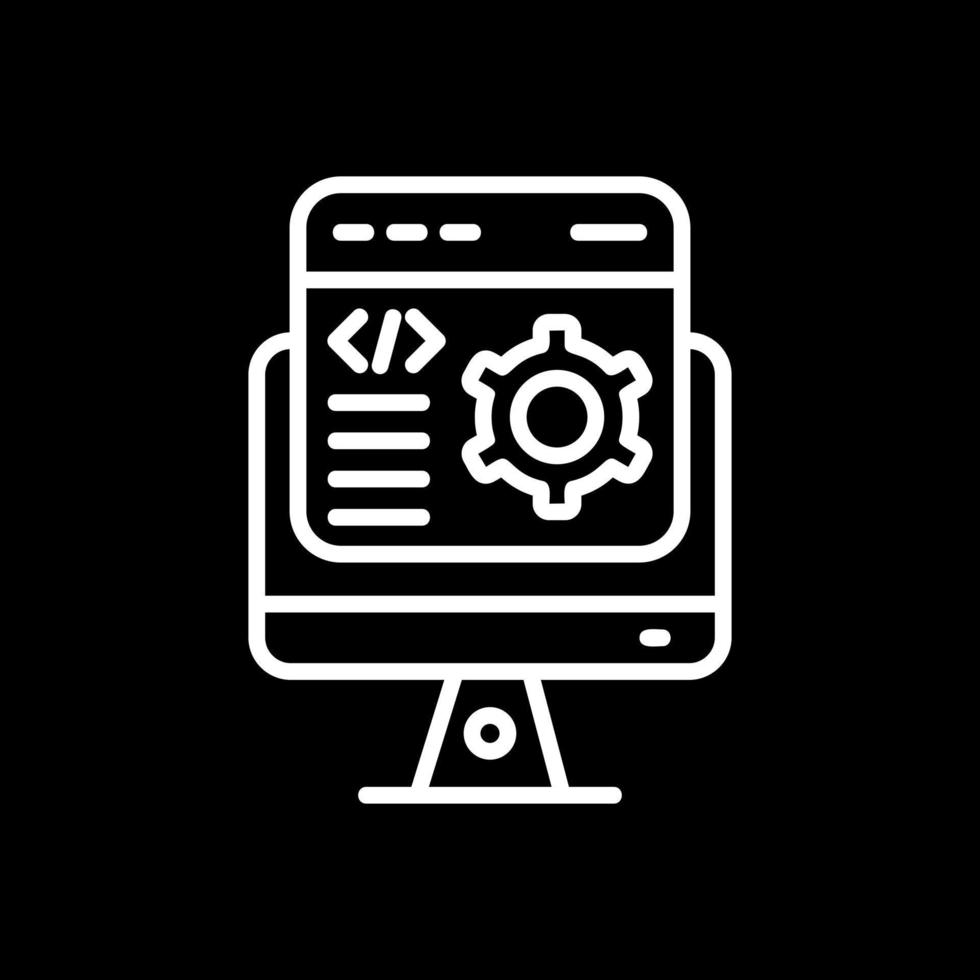 Software Developer Vector Icon Design