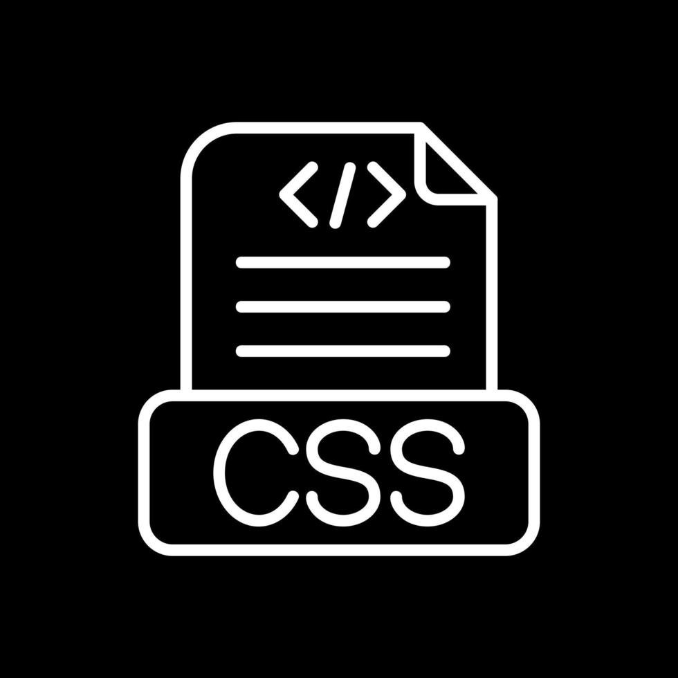 Css File Vector Icon Design