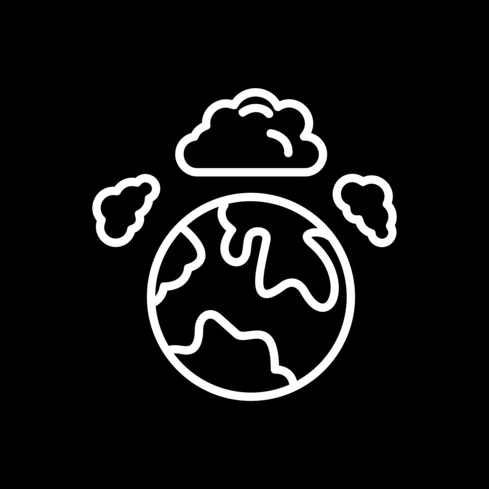 Atmospheric Pollution Vector Icon Design