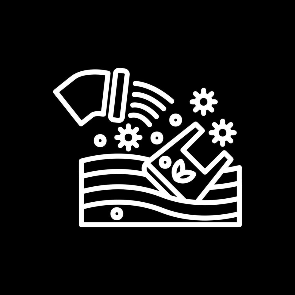 Water Pollution Vector Icon Design