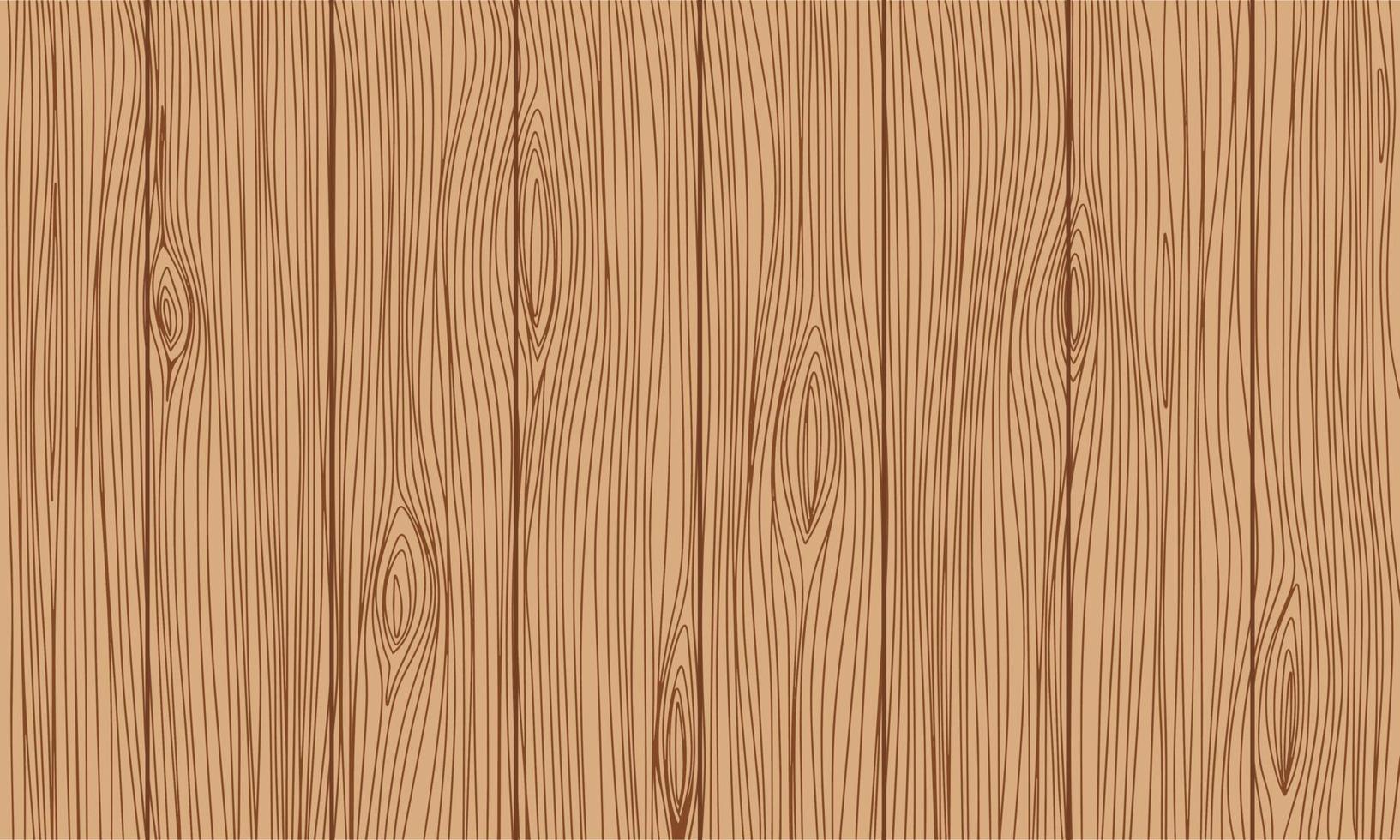 Wooden natural hand drawn background. Vector illustration