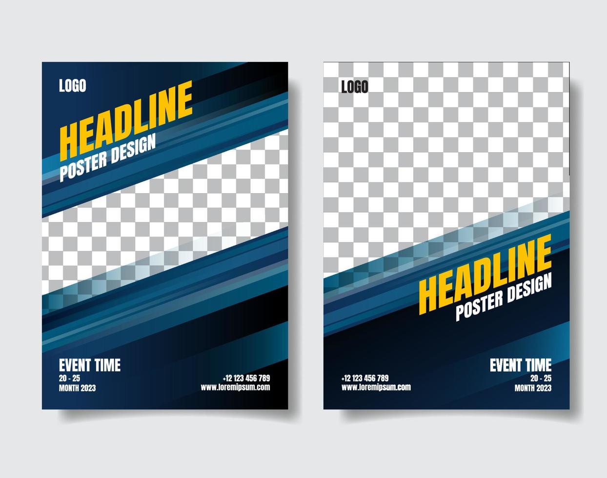 Business Flyer Poster Design Set. Layout Template, Abstract Background, invitation Card, presentation, leaflet, Booklet, annual Report, cover brochure, exhibition display,banner vector