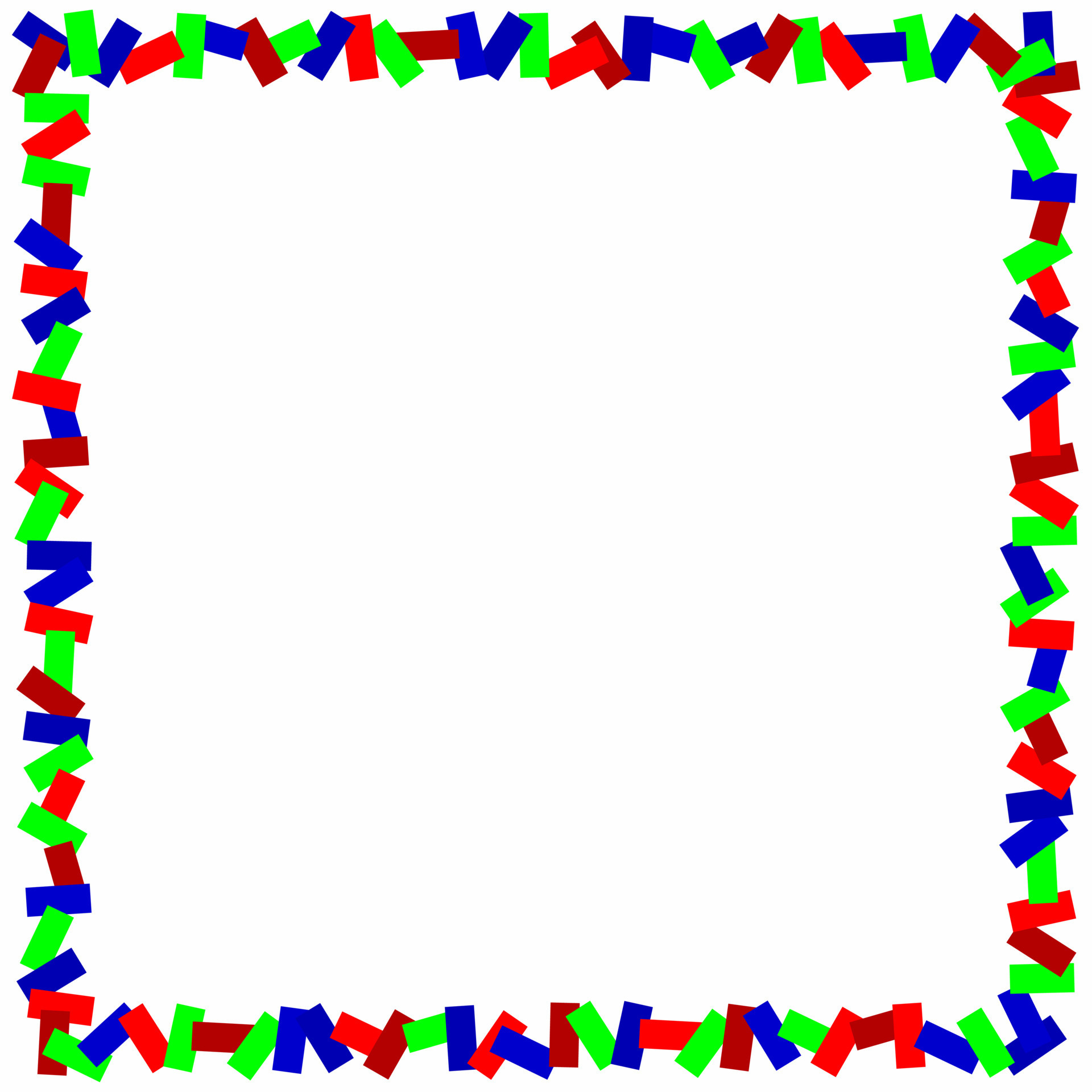 Red, blue, green rectangles shapesand white background color. Suitable