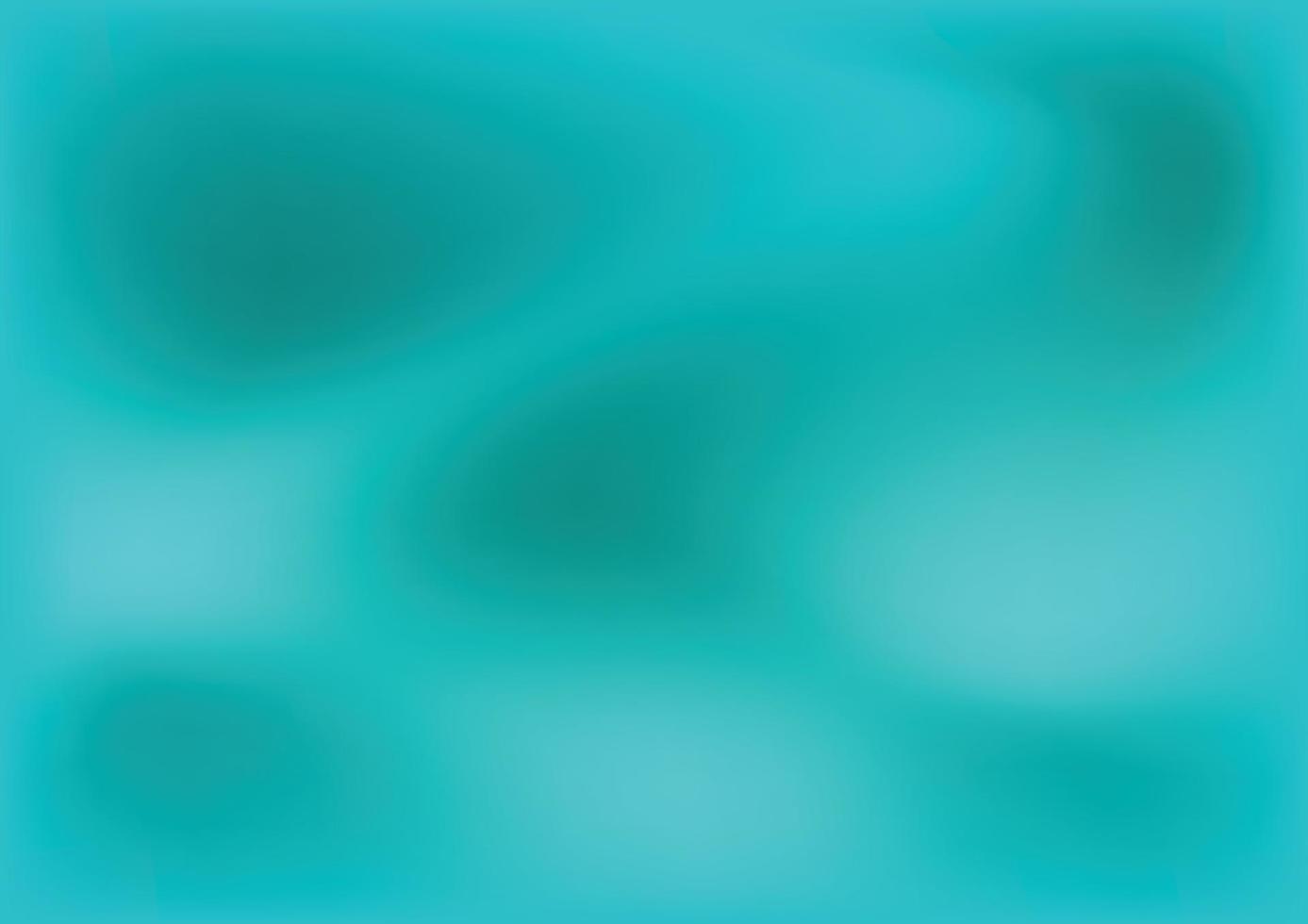 Abstract teal background. Blurred turquoise water backdrop. Vector illustration for your graphic design.