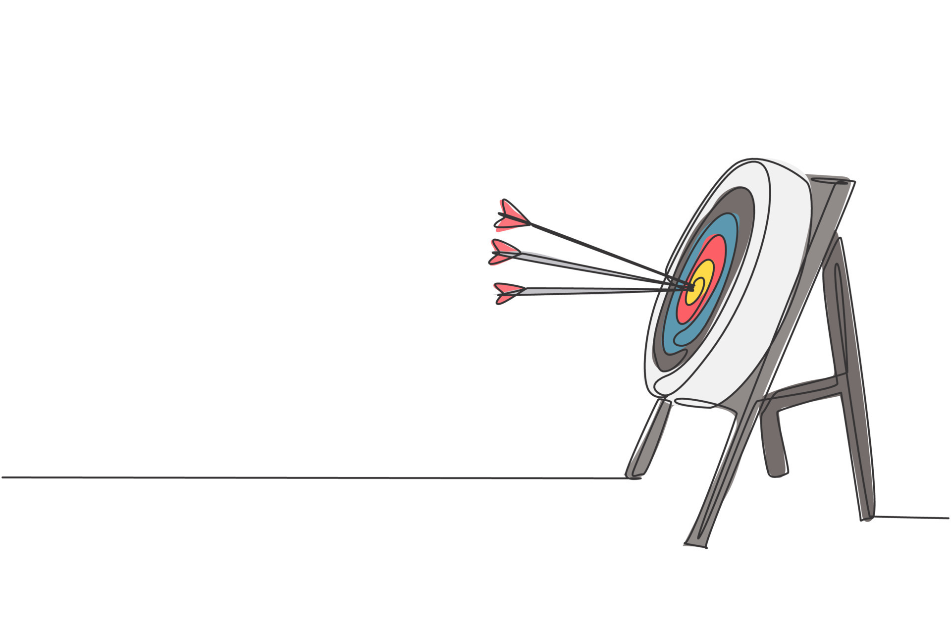 Bullseye Arrow Clipart