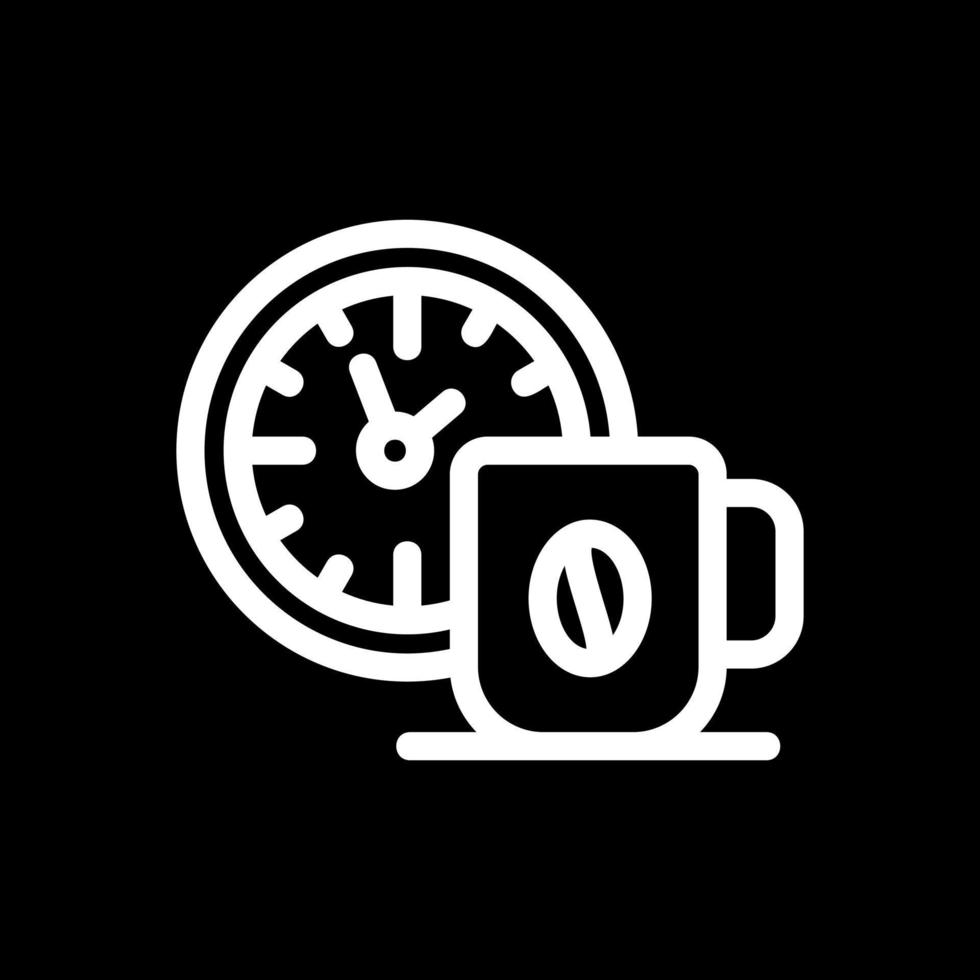 Coffee Time Vector Icon Design