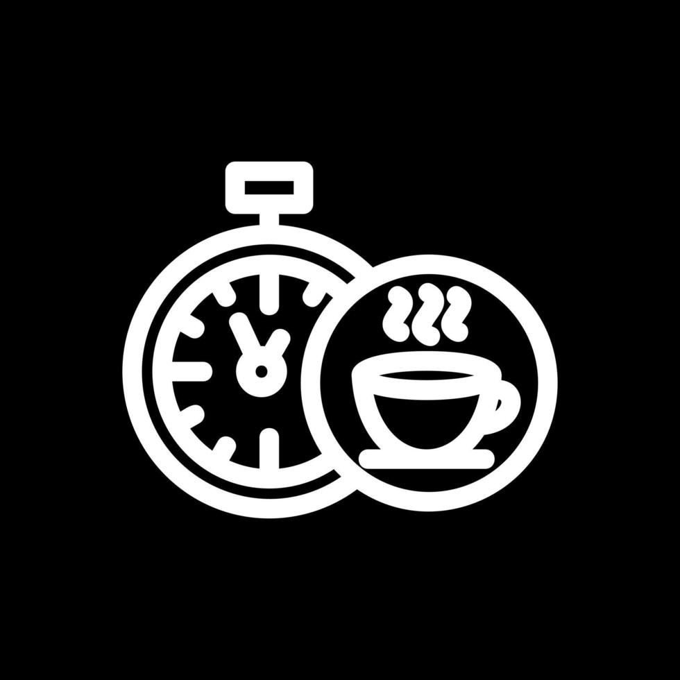 Tea Time Vector Icon Design