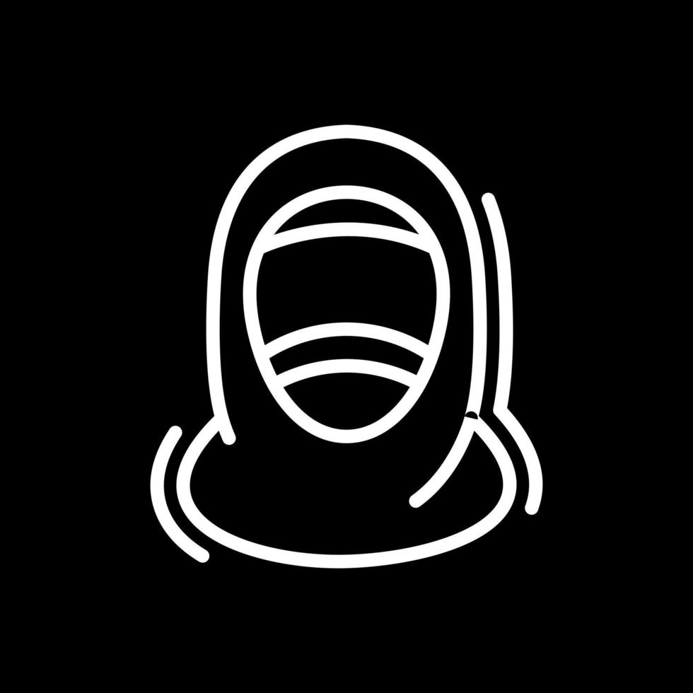 Hijab Vector Icon Design