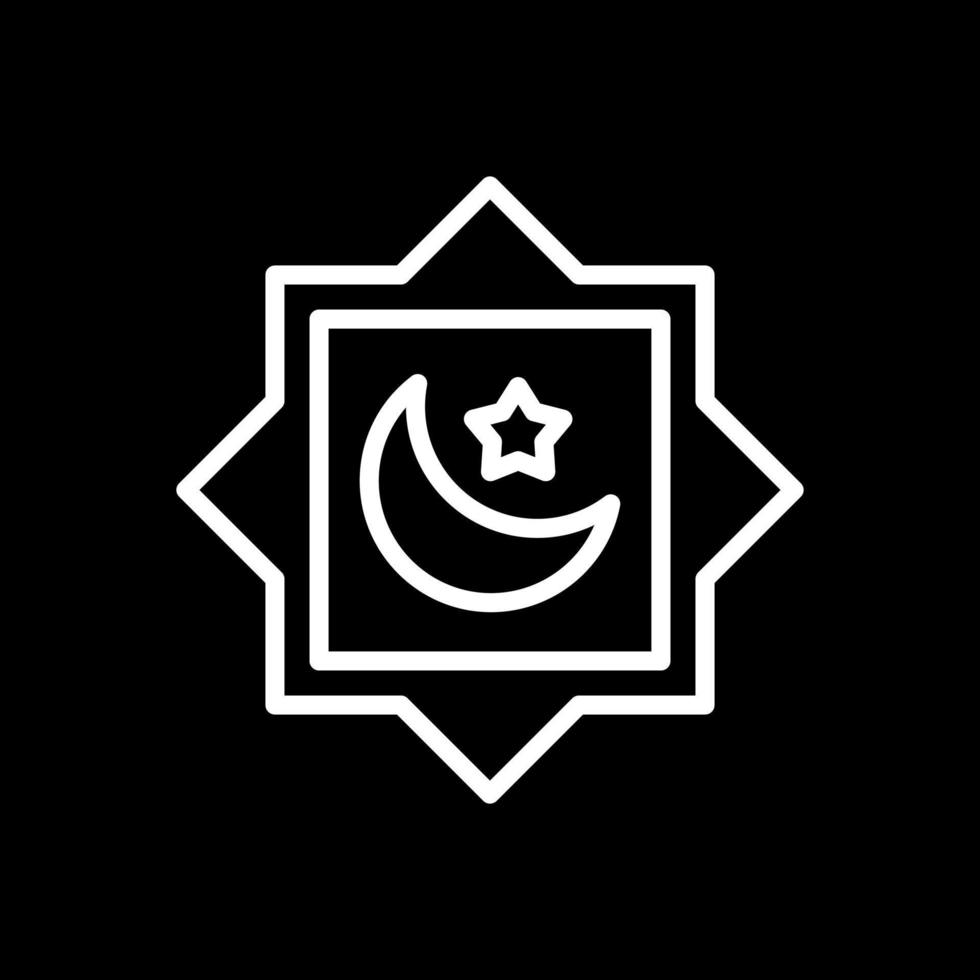 Rub El Hizb Vector Icon Design