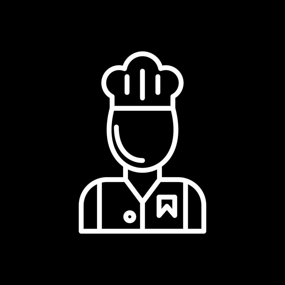 diseño de icono de vector de chef