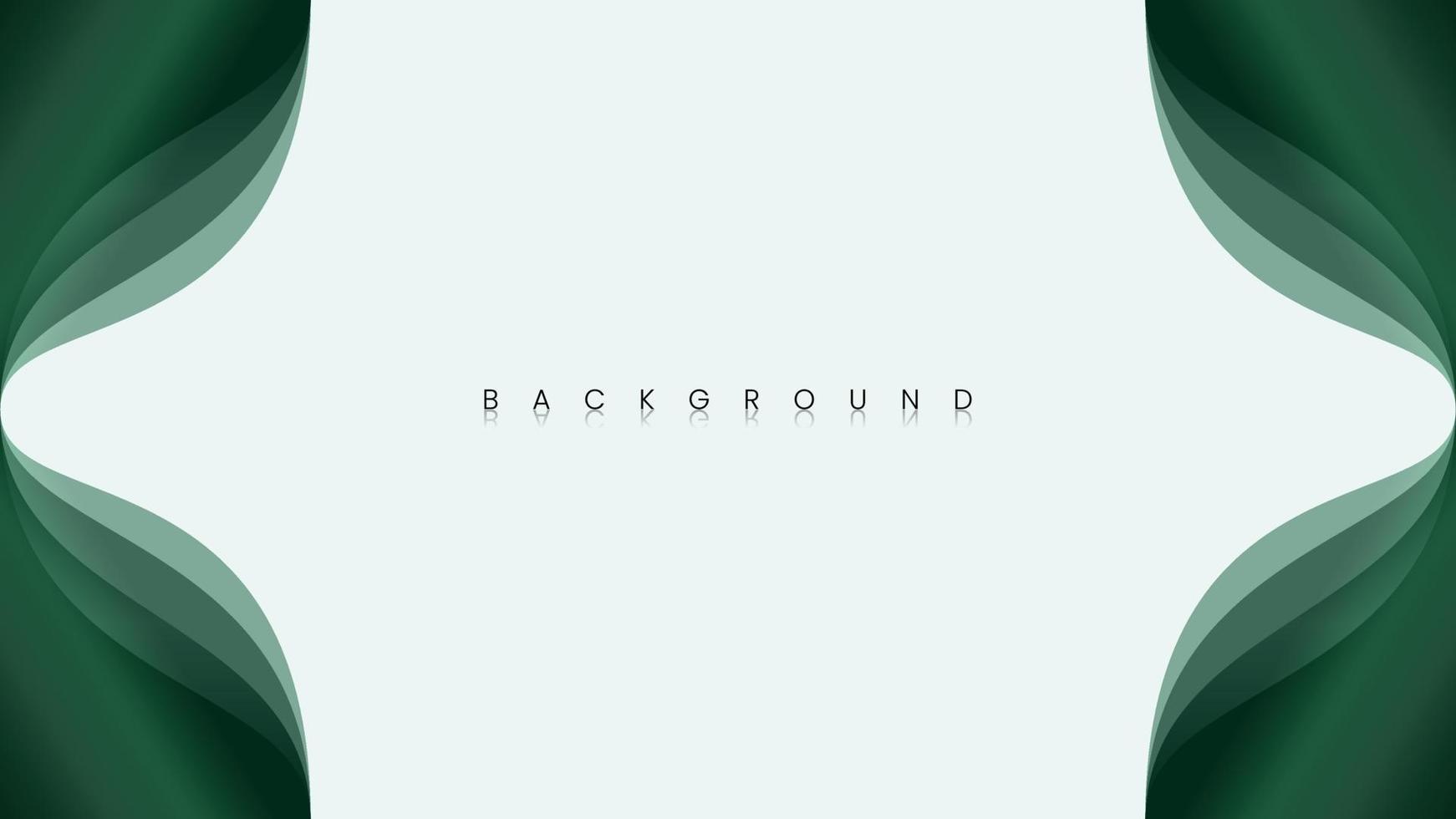 Nature Background Theme with Green Gradation. Suitable for Designs with Beauty and Nature Theme Backgrounds, Flyers, Posters, Social Media Posts, and other Design Templates. vector