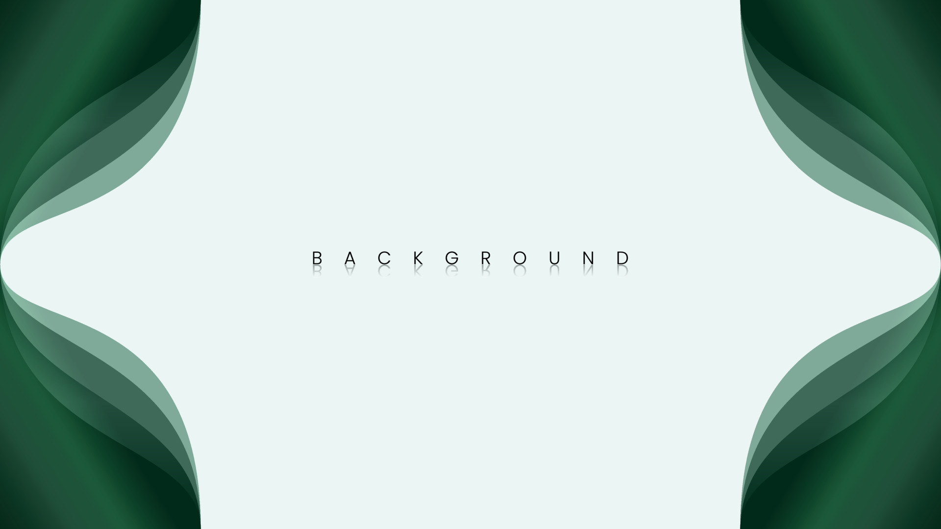 Nature Background Theme with Green Gradation. Suitable for Designs with