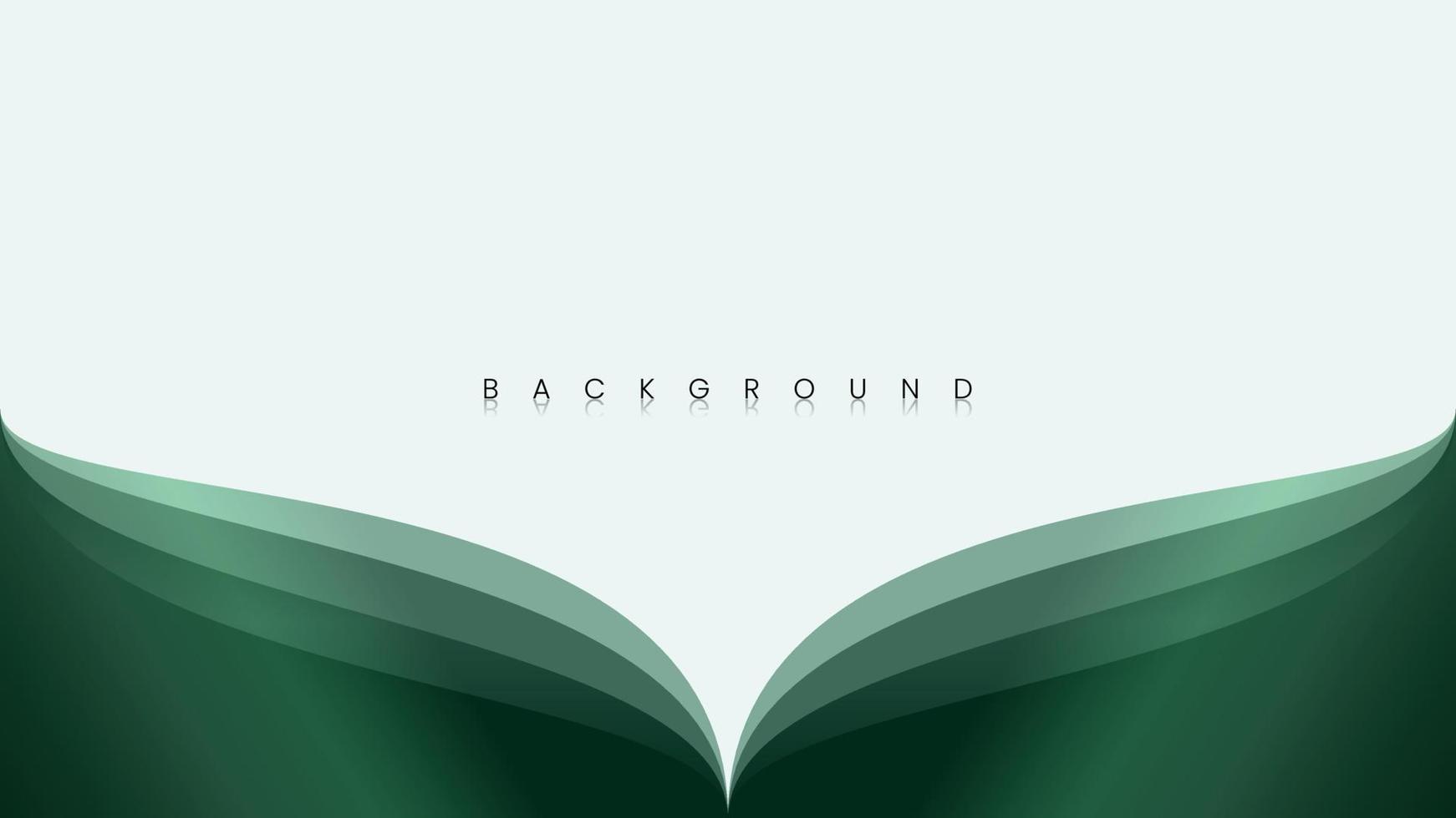 Nature Background Theme with Green Gradation. Suitable for Designs with Beauty and Nature Theme Backgrounds, Flyers, Posters, Social Media Posts, and other Design Templates. vector