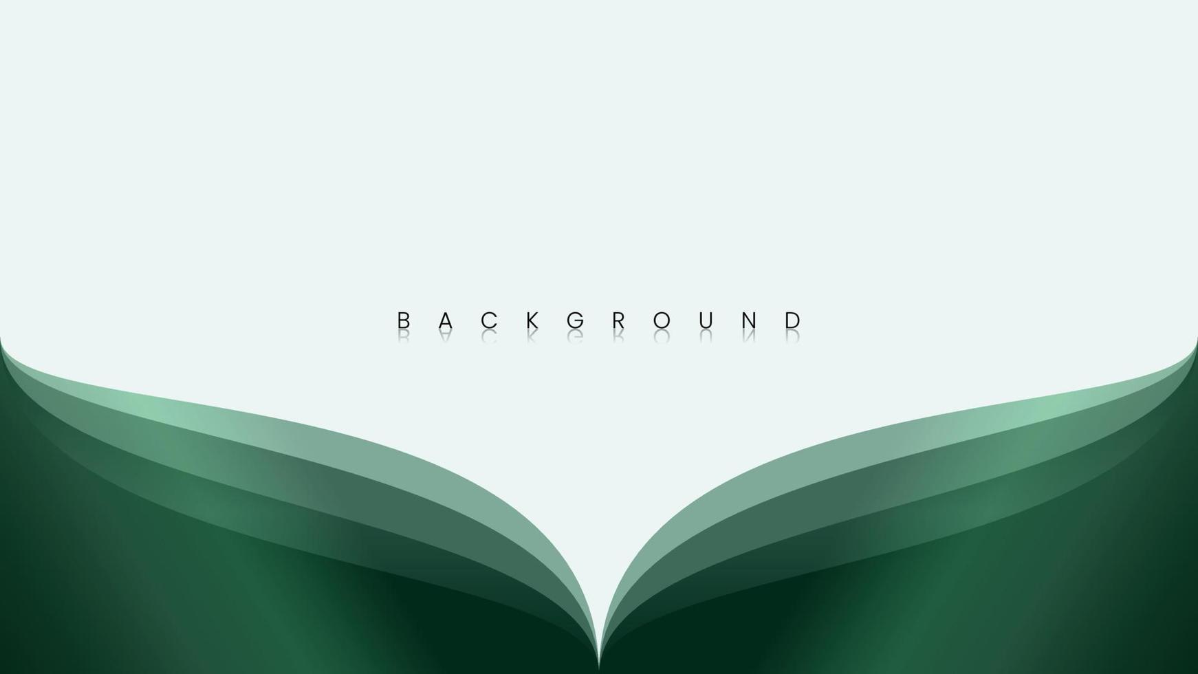 Nature Background Theme with Green Gradation. Suitable for Designs with Beauty and Nature Theme Backgrounds, Flyers, Posters, Social Media Posts, and other Design Templates. vector