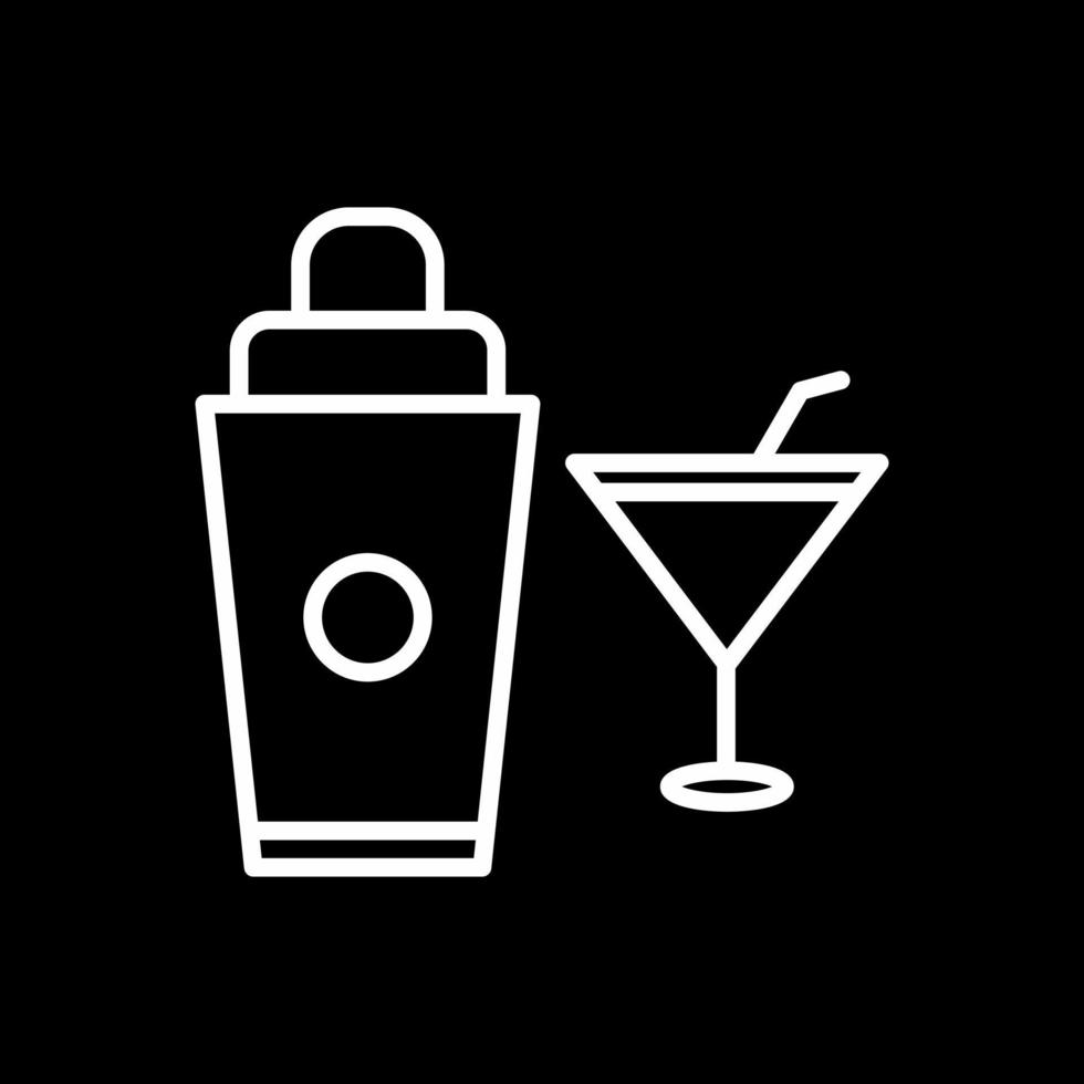 Cocktail Shaker Vector Icon Design