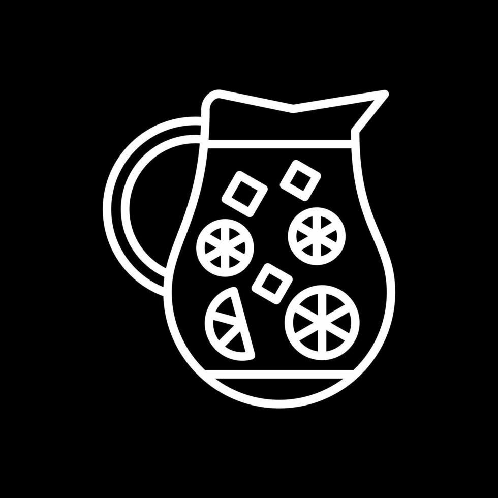 Lemonade Jug Vector Icon Design