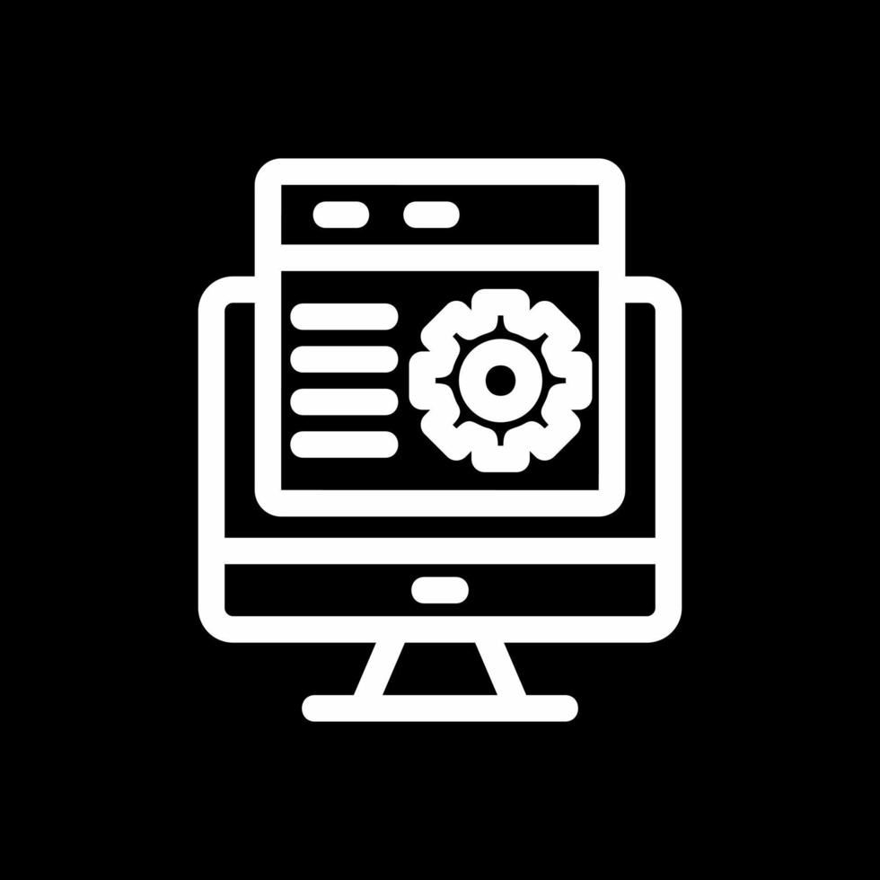 Web Maintenance Vector Icon Design