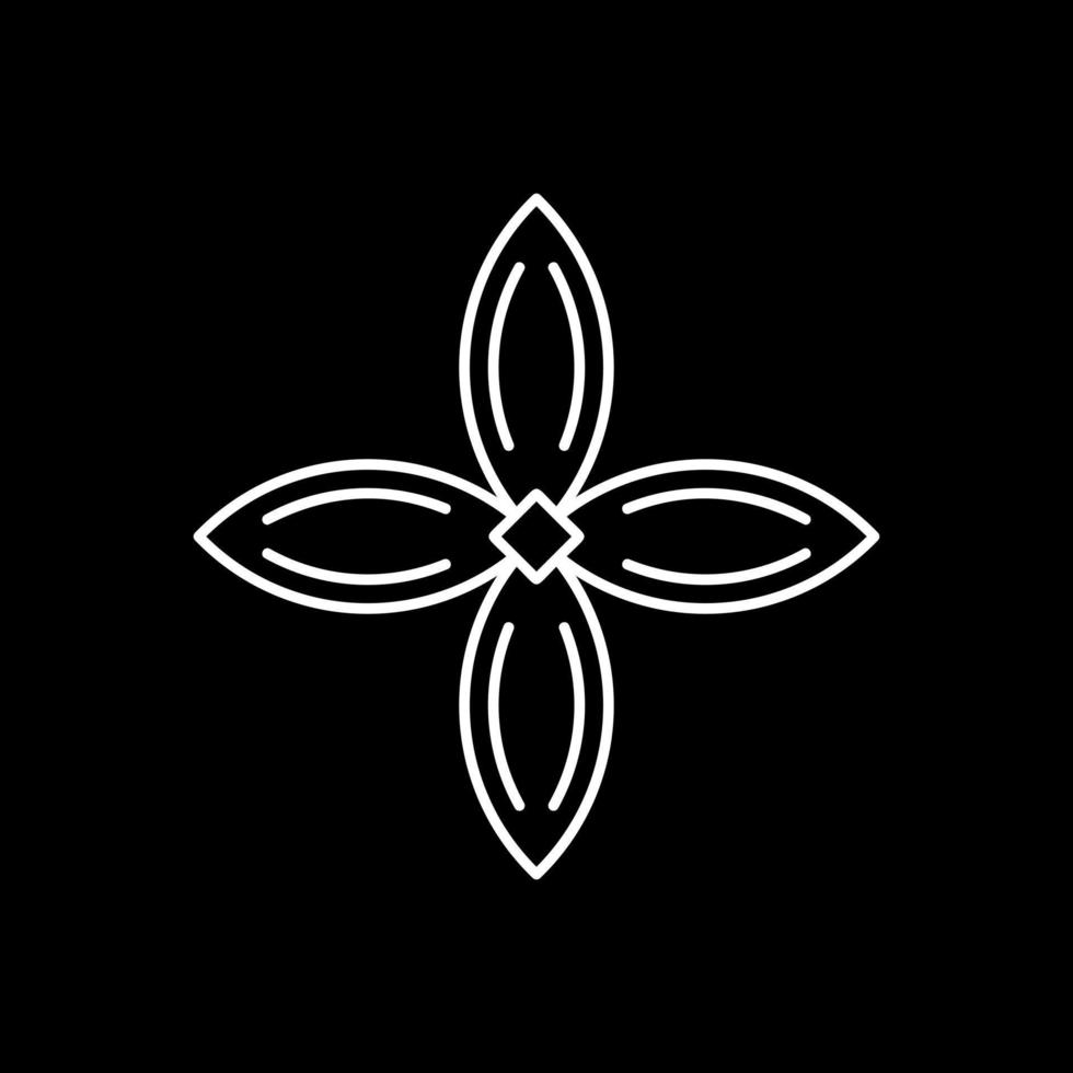 Bouvardia Vector Icon Design