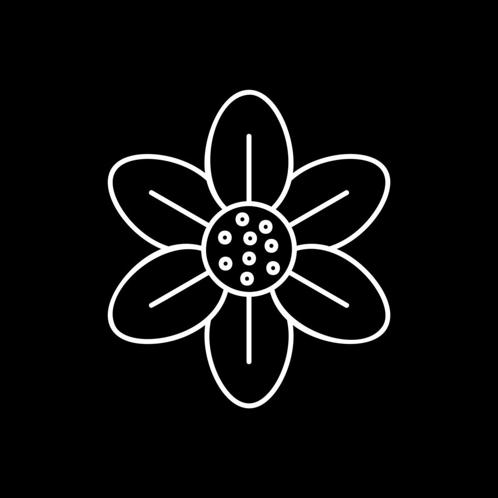 diseño de icono de vector de flor de cerezo
