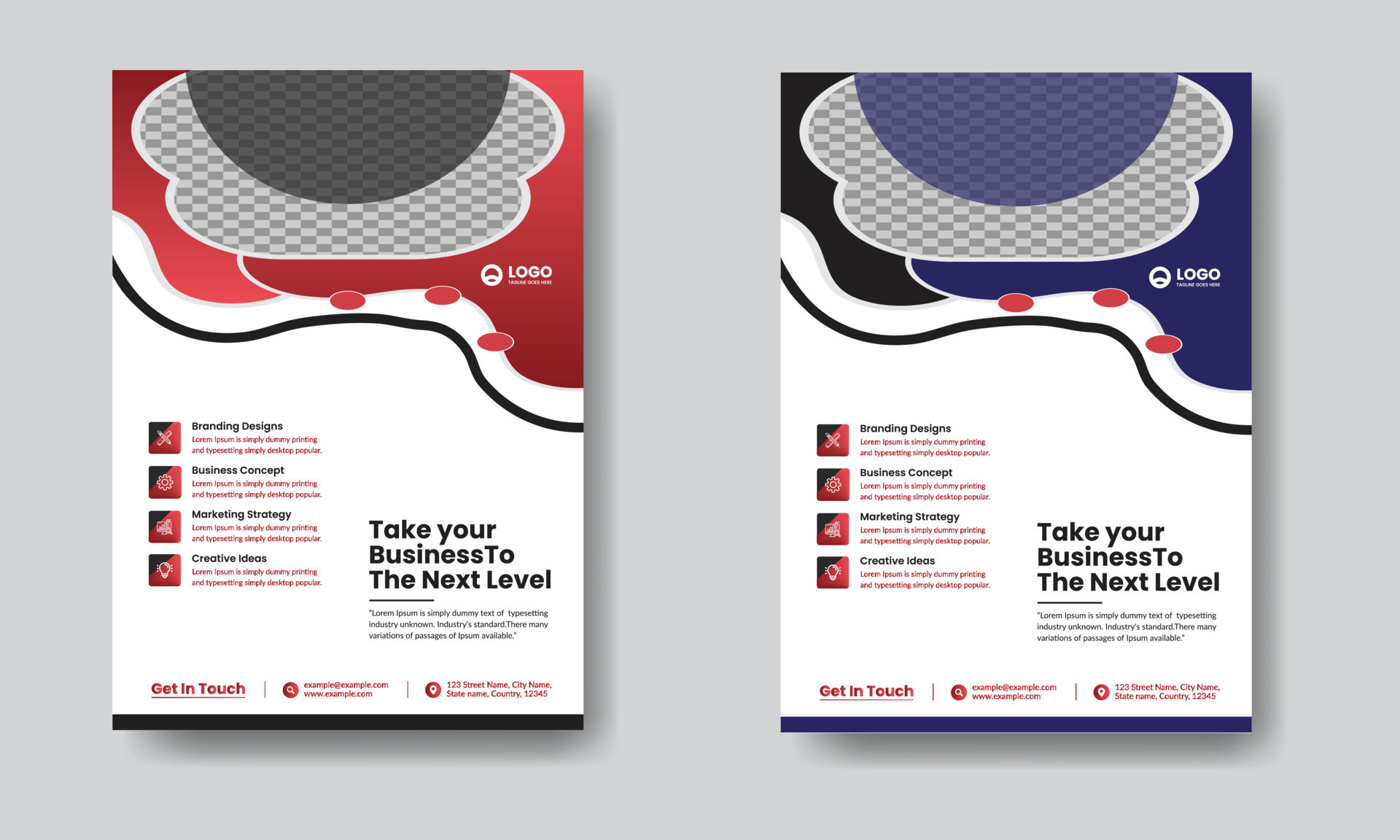 Portfolio Geometric Design Vector Set Collection Of Modern Design portfolio-geometric-design-vector-set-collection-of-modern-design