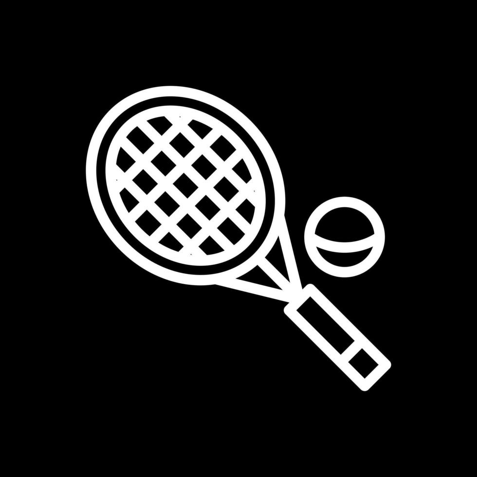 diseño de icono de vector de tenis