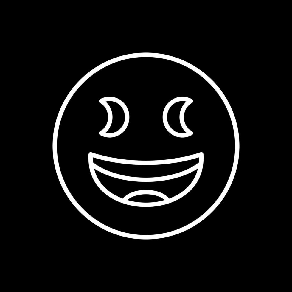 Grinning Squinting Face Vector Icon Design