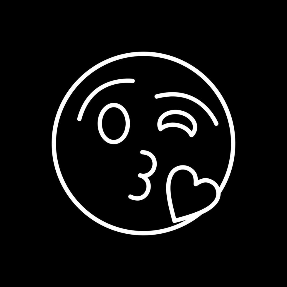 Face Blowing a Kiss Vector Icon Design 20612403 Vector Art at Vecteezy