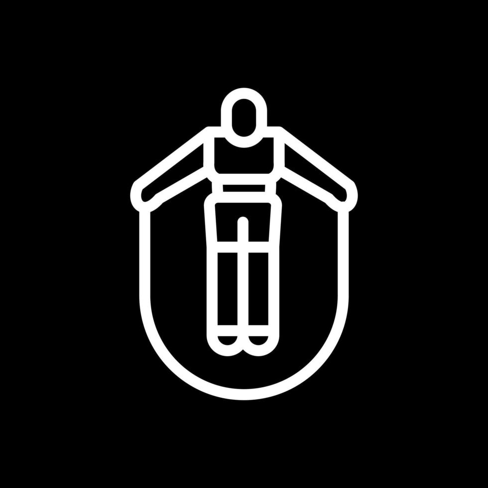 Jumping Jack Vector Icon Design