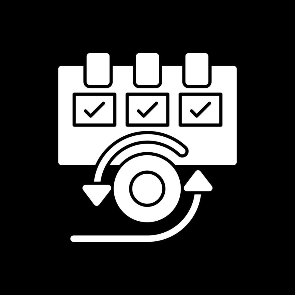 Daily Scrum Vector Icon Design