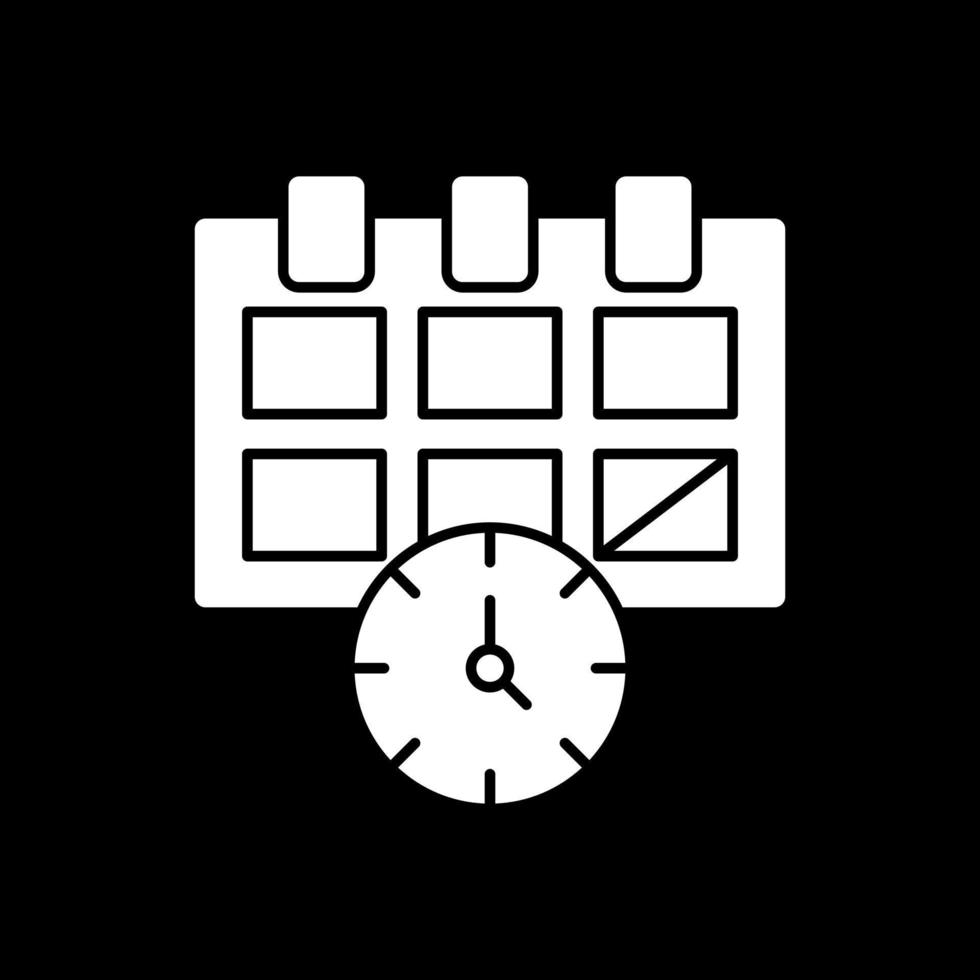 Deadline Vector Icon Design