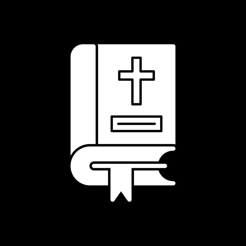 diseño de icono de vector de biblia