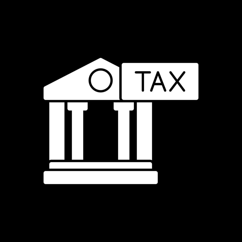 Tax Office Vector Icon Design