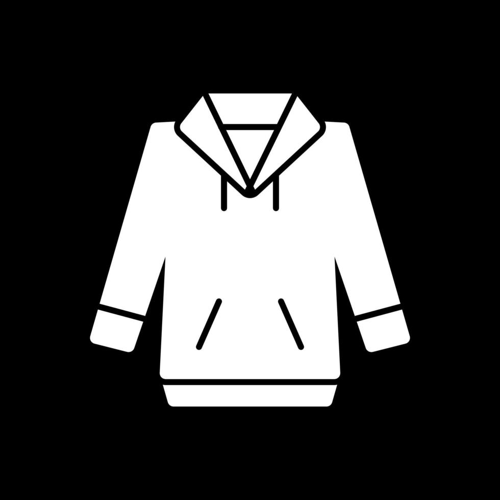 diseño de icono de vector de sudadera con capucha