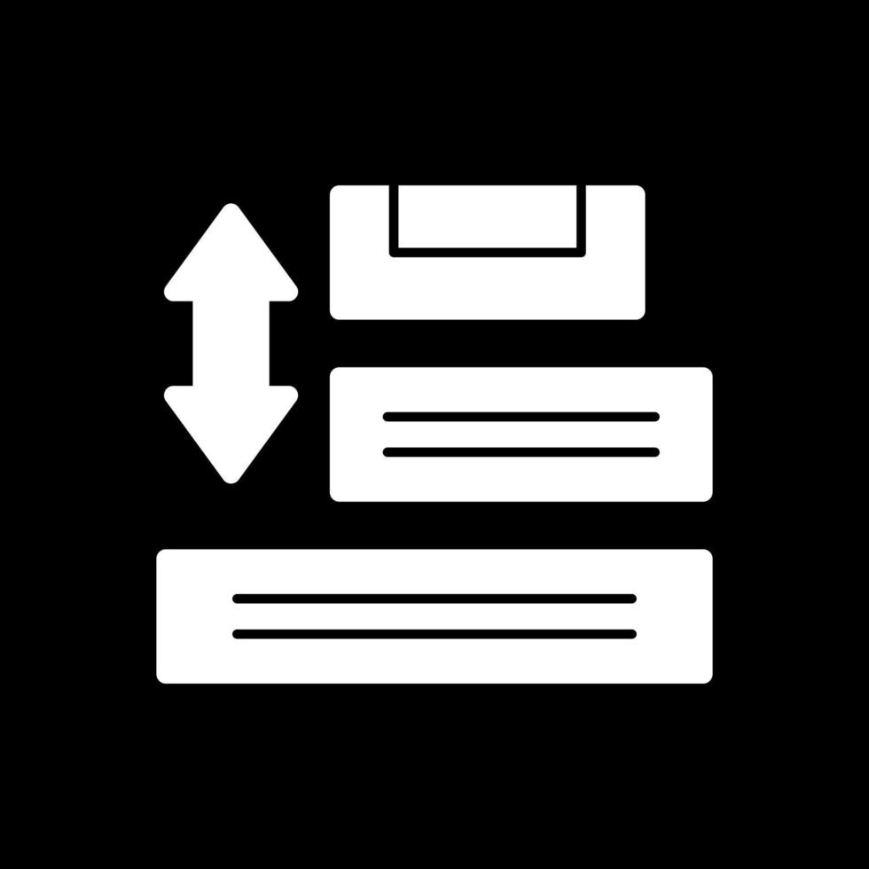 Agile Prioritize Vector Icon Design