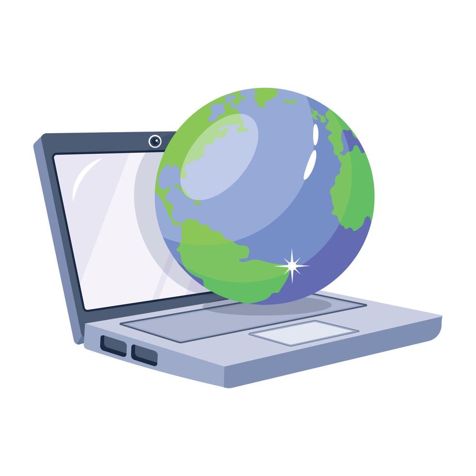 Trendy Cyberspace Concepts vector