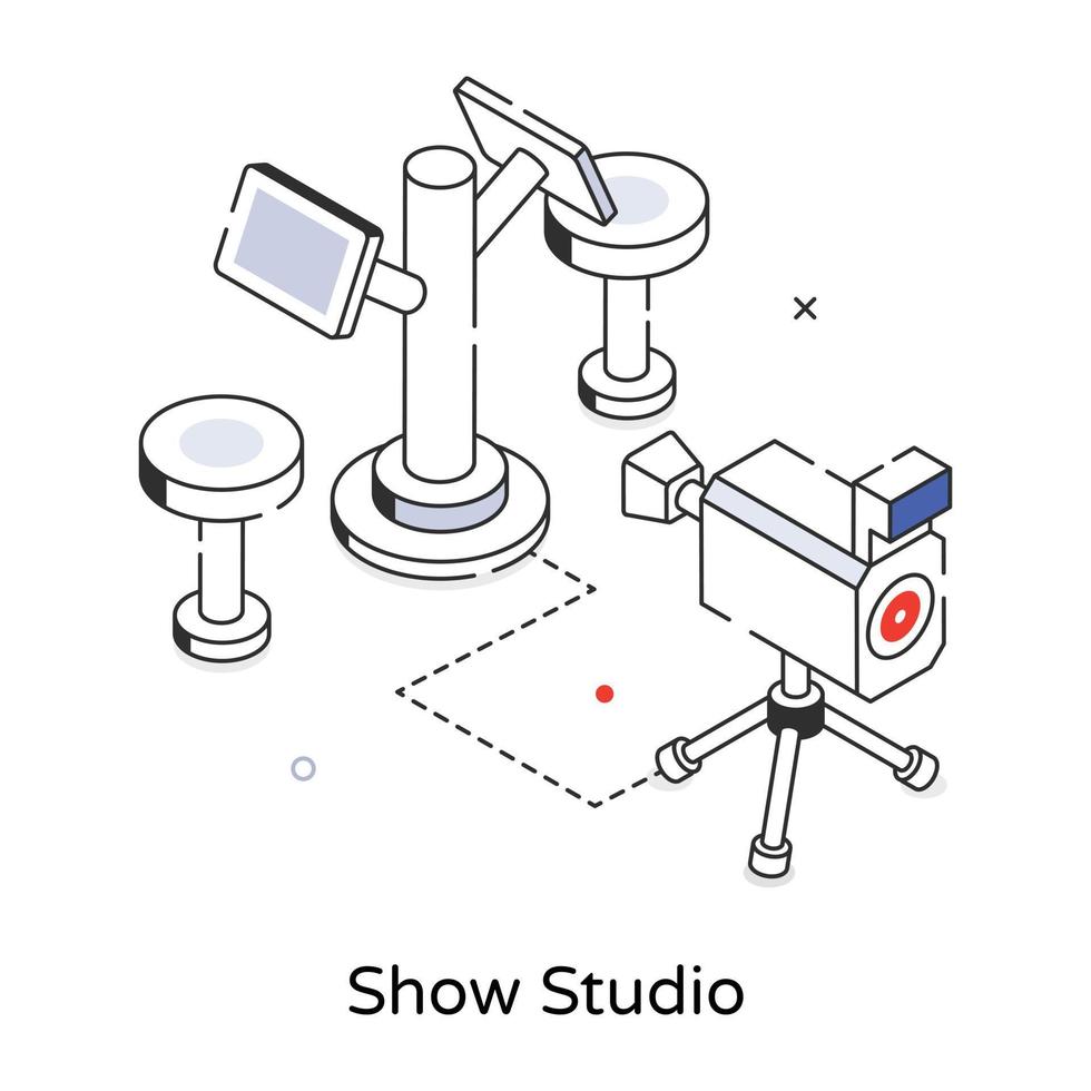 Trendy Show Studio vector