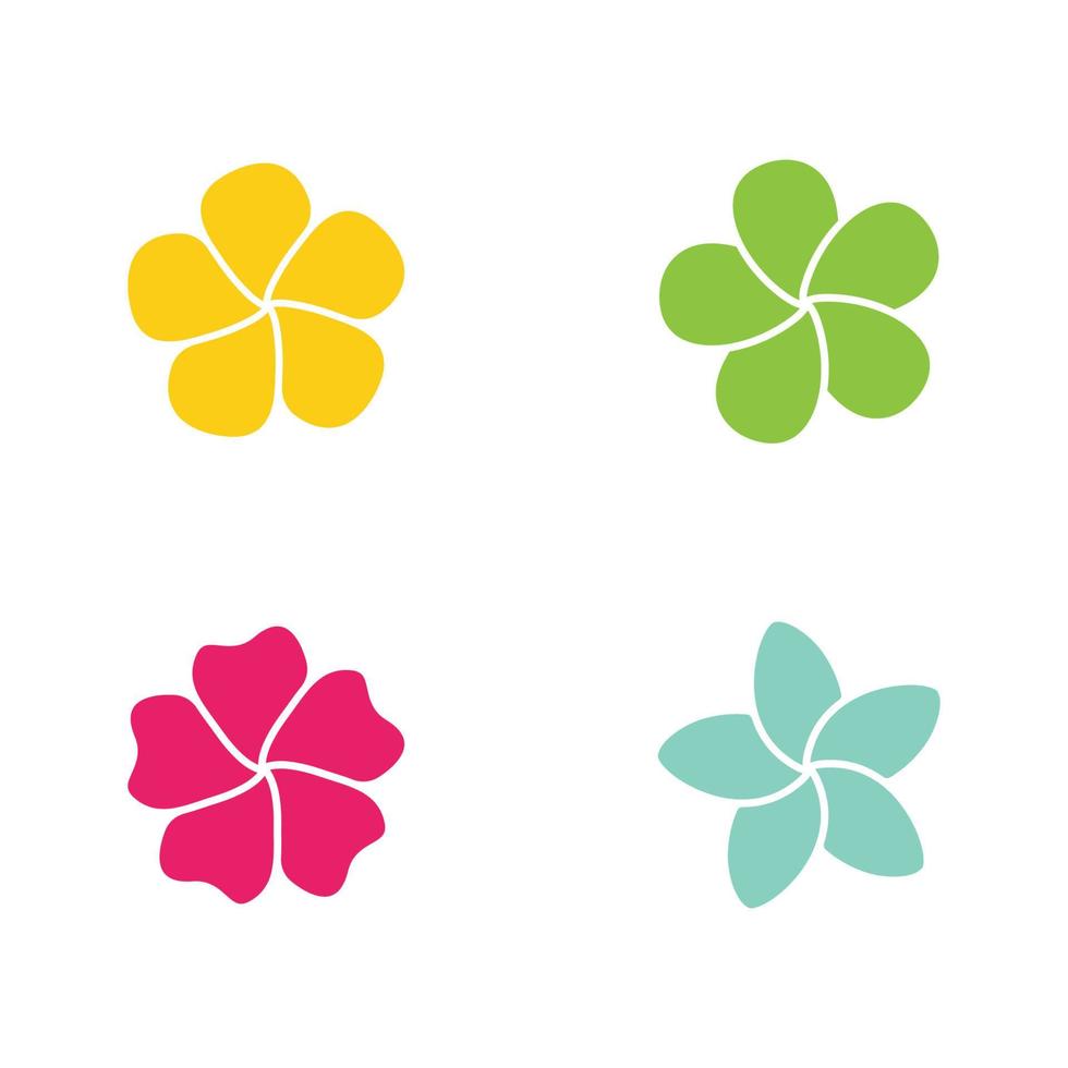 diseño de icono de vector de flor